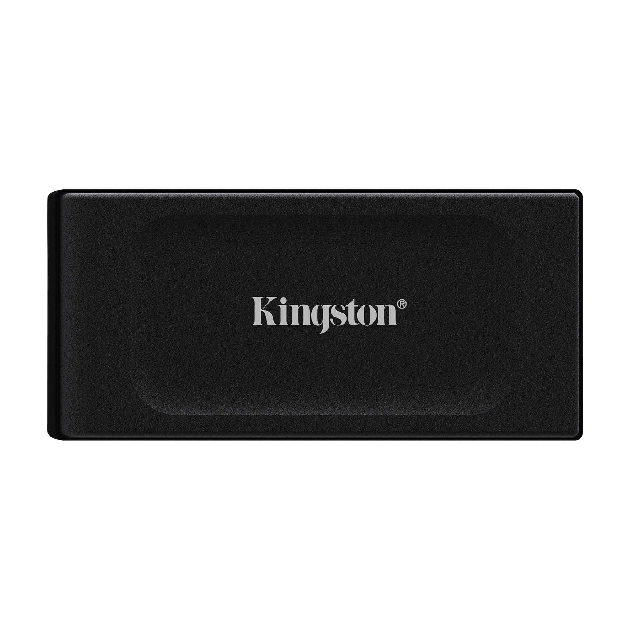 Kingston Technology UNIDAD DE ESTADO SOLIDO EXTERNO KINGSTON XS1000 1TB USB-C 3.2 GEN 2 R.1050MB/S W.1000MB/S NEGRO