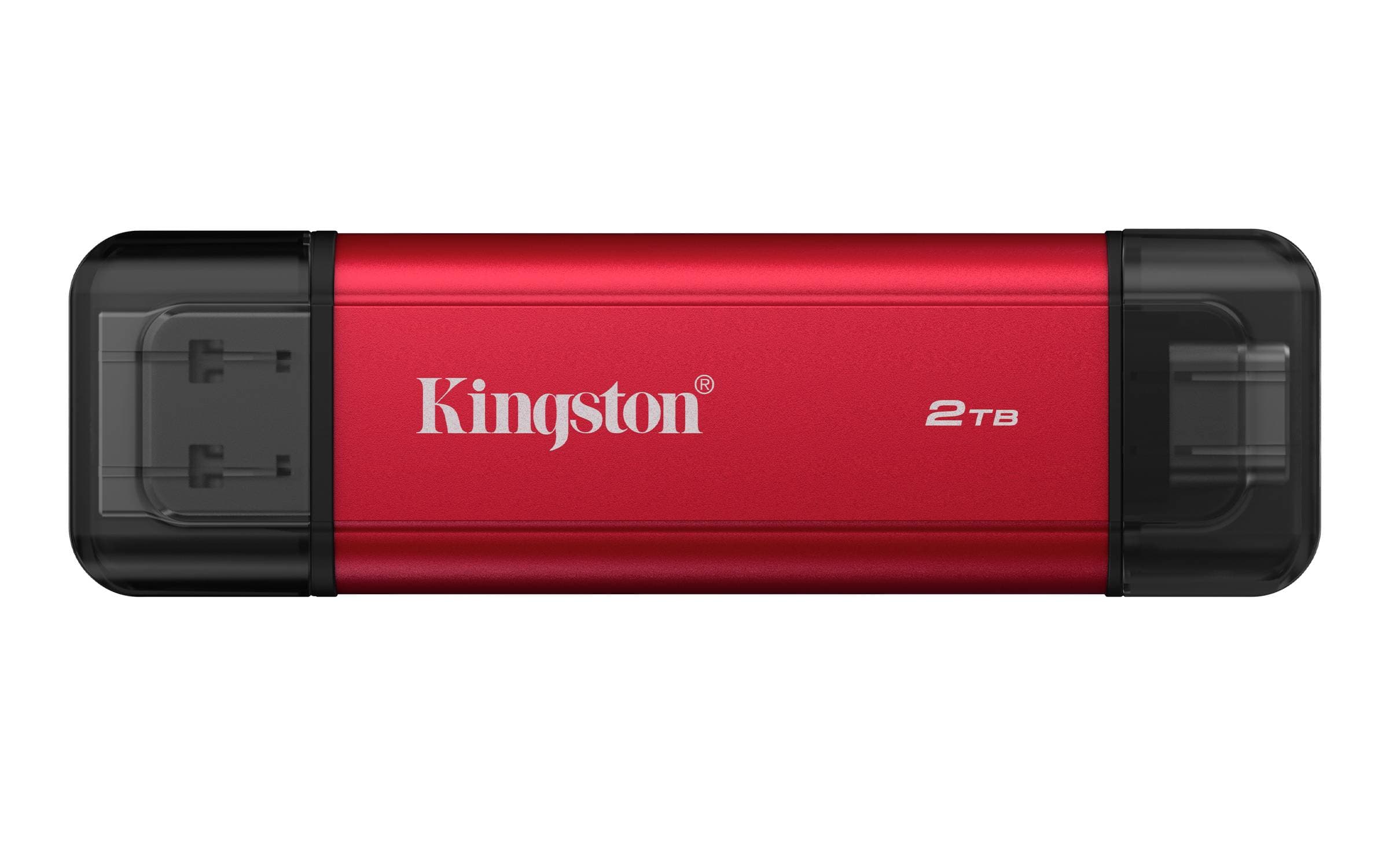 Kingston Technology UNIDAD DE ESTADO SOLIDO PORTABLE KINGSTON SPSD 2TB DUAL USB-A/C 3.2 GEN 2 R.1050MB/S W.950MB/S ROJO