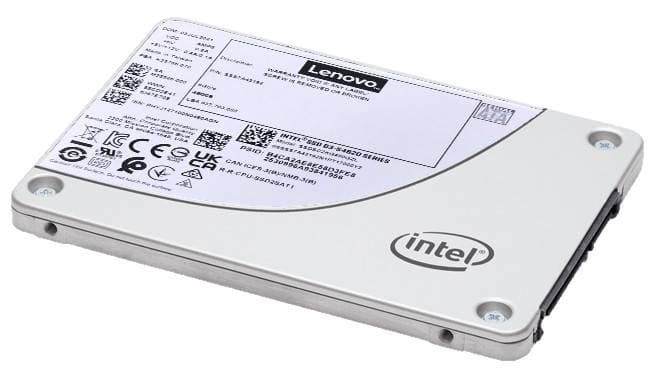 LENOVO Disco Duro Lenovo (4XB7A17134) ThinkSystem 3.5 pulgadas S4620 480GB Mixed Use SATA 6Gb SS SSD, compatible con Servidores SR250 V2, con unidades de 3.5 pulg