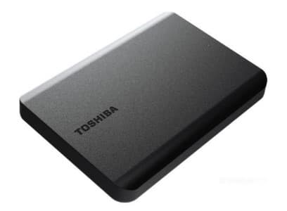 TOSHIBA Disco Duro Toshiba Canvio Basics 1TB HDTB510XK3AA, Color Negro