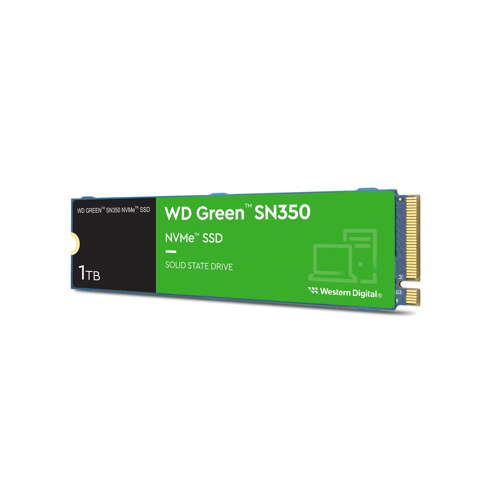 SANDISK SSD WD Green SN350 NVMe, 1TB, M.2, 1850 MB/s Escritura, 2400 MB/s Lectura, PCI Express 3.0