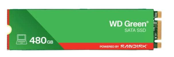 SANDISK SSD WD Green WDS480G3G0B 480GB M.2 2280 SATA II