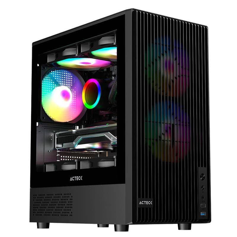 ACTECK Gabinete Mini Torre ZYRON GC606 ACTECK Factor: Micro Atx, Mini ITX