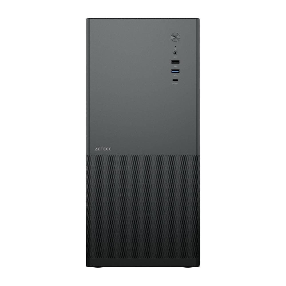 ACTECK Gabinete Media Torre REX MAX GM757 ACTECK Factor ATX Micro ATX- Mini ITX