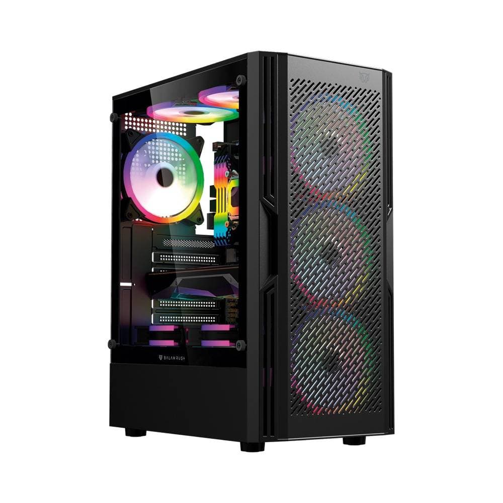 Balam Rush Gabinete Gamer Media Torre ATX DRAGONFLY VENTRA GM570 Factor: ATX, Micro Atx - Mini ITX