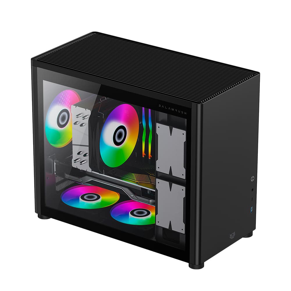 Balam Rush Gabinete Gamer Micro Torre ATX Eris Jet GI985