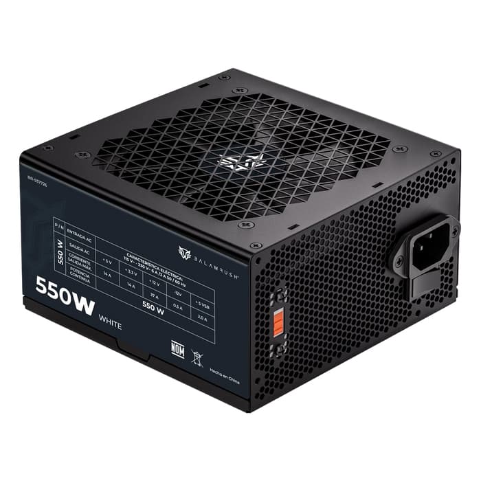 Balam Rush Fuente de Poder 550W 80 Plus White BALAM RUSH PULSAR 550PR NOVA SERIES