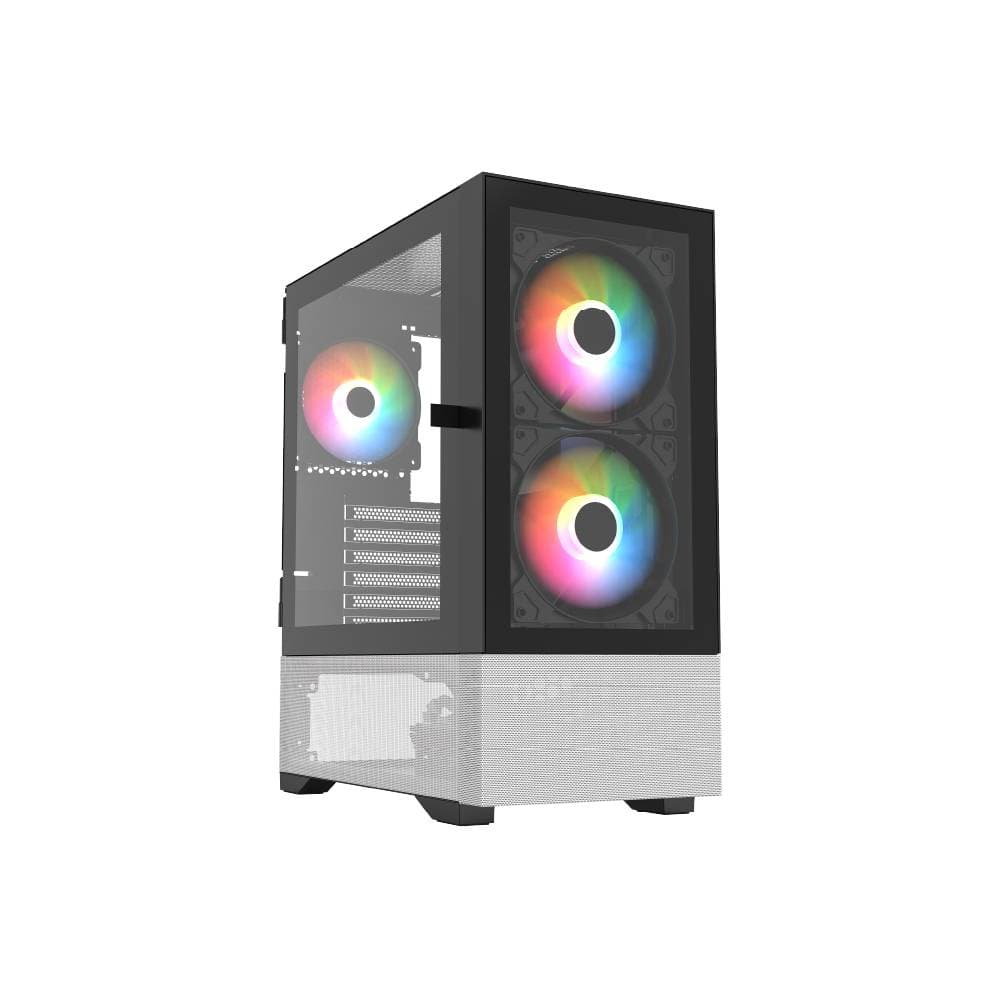 Balam Rush Gabinete Gamer Media Torre Nitrox Crystal 5500CBW Legend Series