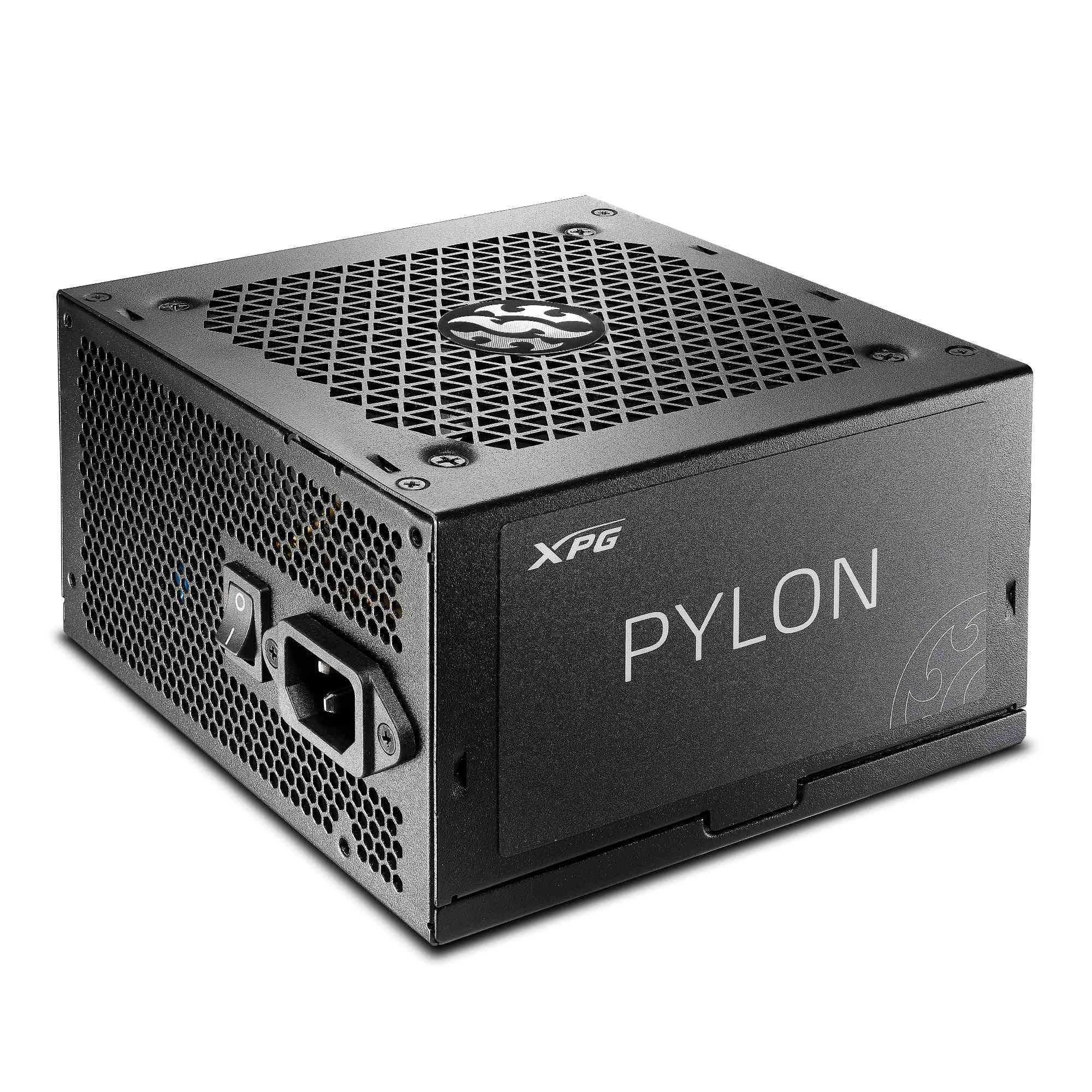 XPG Fuente de Poder XPG PYLON650B-BKCUS, 650 W, Negro