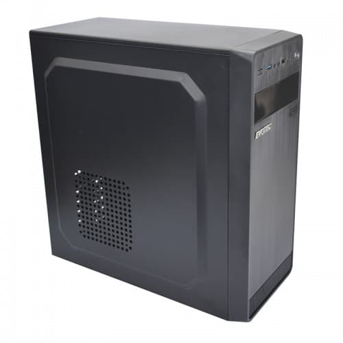 EVOTEC Gabinete EVOTEC EV-1004, Torre, Gabinete, ATX, Micro-ATX, Mini-ITX, Negro, 600 W