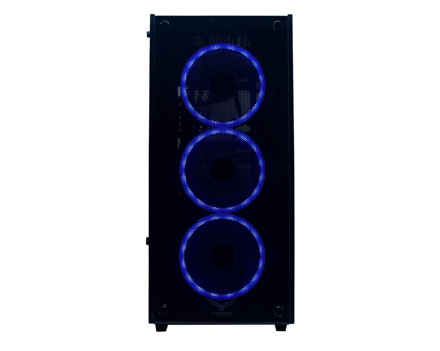 Naceb Gaming Gabinete Gaming Naceb Technology PLAYER Crystal Case NA-0603, Full ATX, Negro