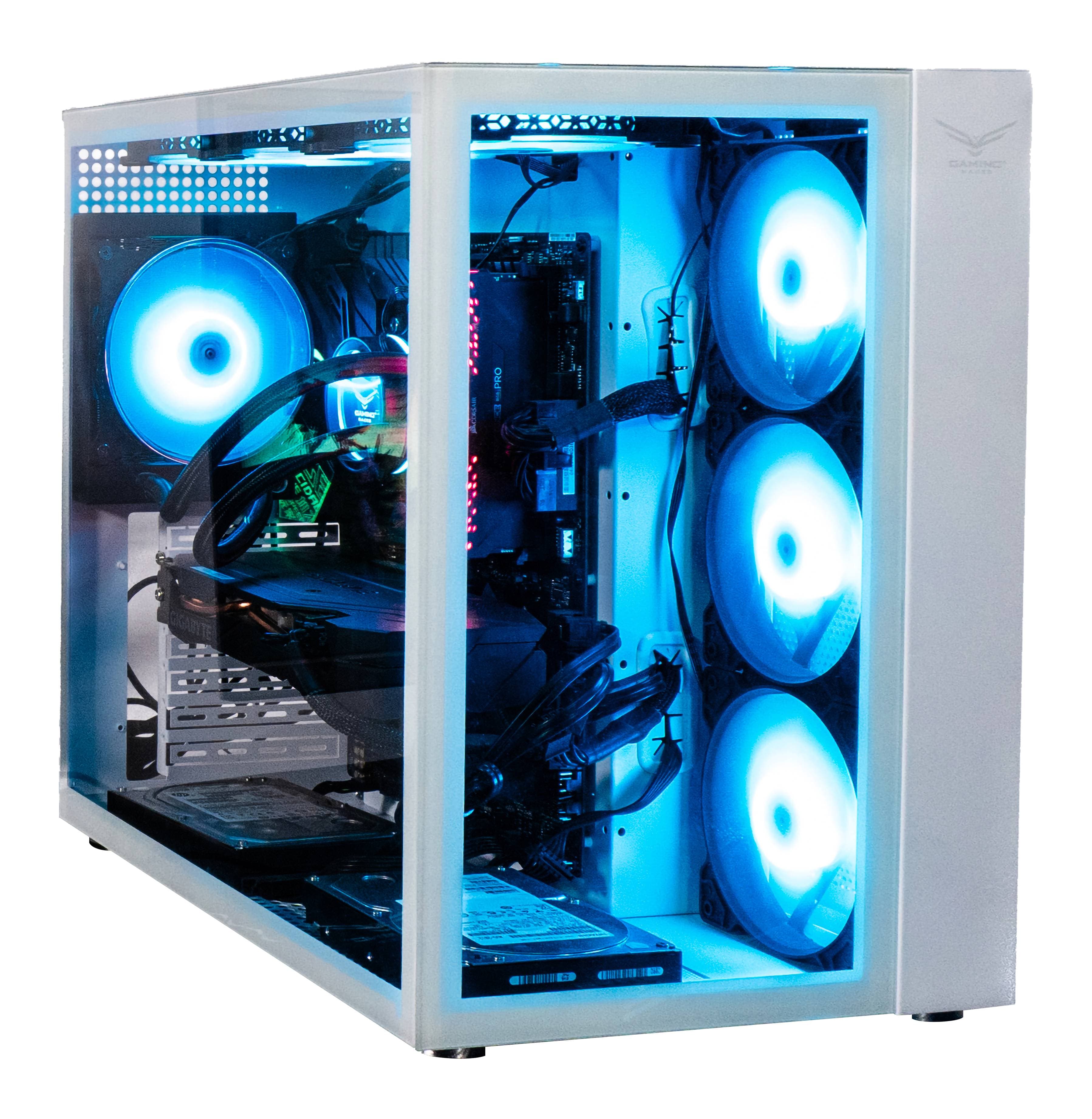 Naceb Gaming GABINETE GAMING NACEB WHITE NOVA NA-0633 CRISTAL TEMPLADO, MICRO, MII, ATX; USB 3.0 Y TIPO C