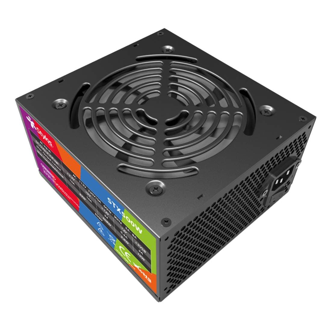 Stylos Fuente de poder Stylos 500W ATX STFPATX1B