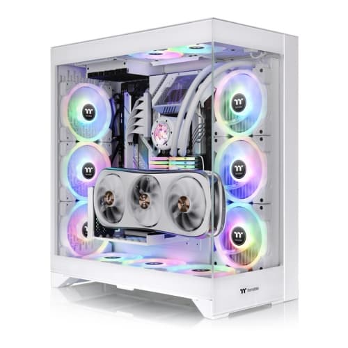 THERMALTAKE Gabinete Thermaltake CTE E600 MX Mid Tower Blanco, ATX/Mini-ITX/Micro-ATX/E-ATX, USB 3.0, sin Fuente