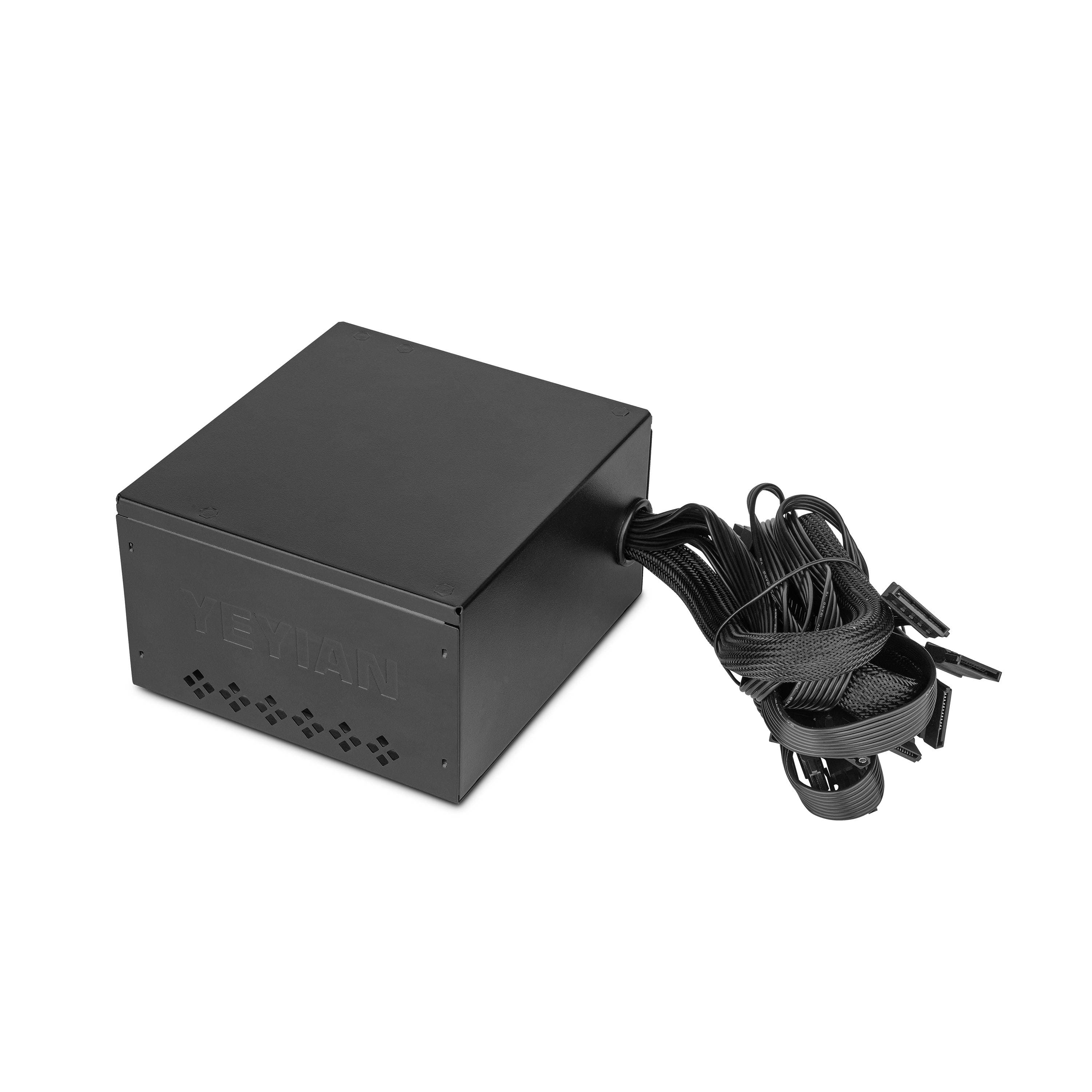 Yeyian YEYIAN FUENTE DE PODER RAIDEN 550W 80+ BRONZE, ATX 2,0, PROTECCION UVP/OCP/OPP/SCP/SIP/NLO, EFICIENCIA ENERGETICA HASTA 82% MOD. YFB-55020-01