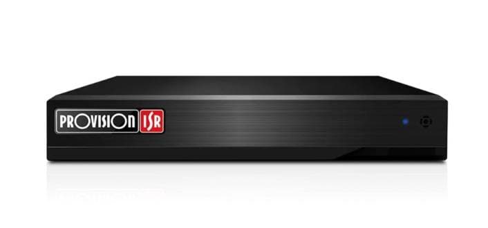 PROVISION-ISR DVR Pentahibrido de 8 canales 5 MP (AHD/TVI/CVI/CVBS) + 4 CH-IP hasta 5 MP (Via red), Dynamic Hybrid, HDD 6 TB, HDMI, H.265