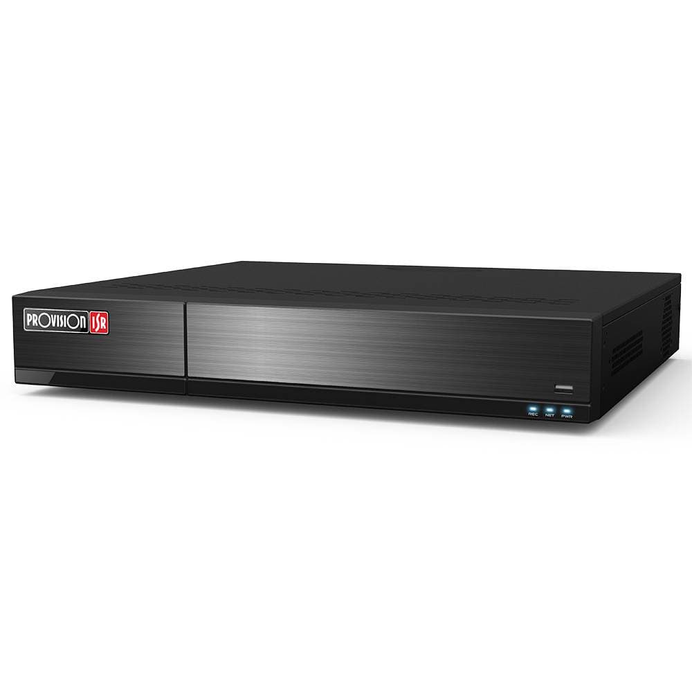 PROVISION-ISR DVR de 32 canales 3K/5 MP (AHD/TVI), 4/2 MP (AHD/TVI/CVI) + 8 CH-IP hasta 5 MP (Via red), Dynamic Hybrid, HDD 10 TB, P2P