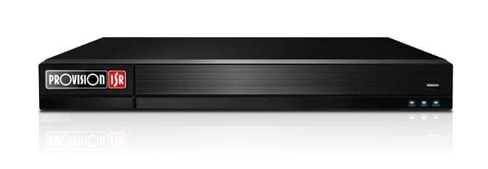 PROVISION-ISR DVR Pentahibrido de 8 canales 8 MP (AHD/TVI/CVI/CVBS) + 8 CH-IP hasta 8 MP (Via red), Dynamic Hybrid, HDD 10 TB, HDMI, H.265