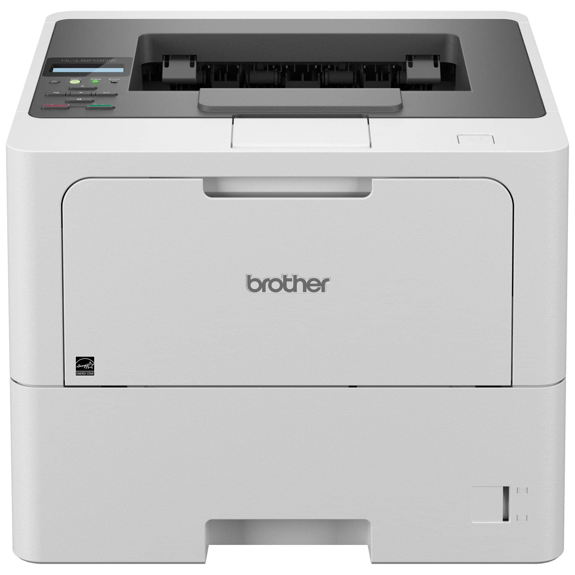 BROTHER Impresora Láser Monocromática Brother Valor HLL6210DW, 52 ppm, Dúplex, Gigabit Ethernet, Wifi, Tóner de hasta 18,000 págs