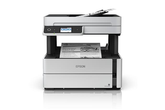 EPSON Multifuncional Monocromático EPSON EcoTank® M EPSON C11CG92301, 1200 x 2400 DPI, Inyección de tinta, 39 ppm, 251 hojas, 20000 páginas por mes