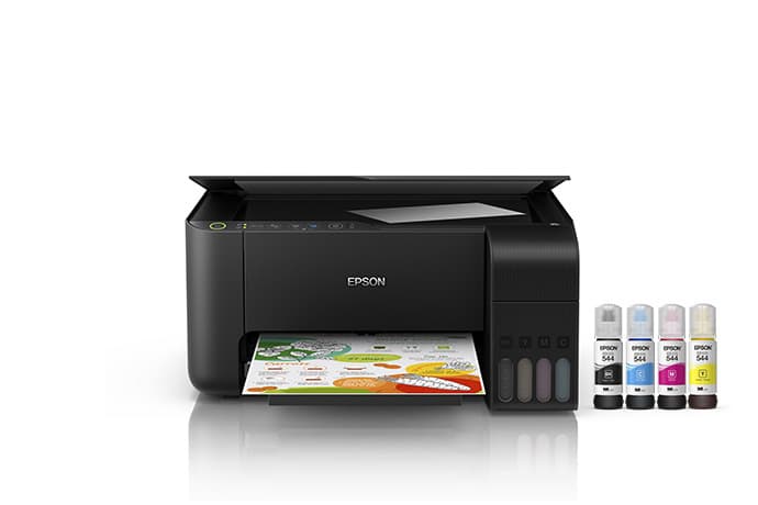 EPSON Impresora Multifuncional EPSON L3250 , 600 x 1200 DPI, Inyección de tinta