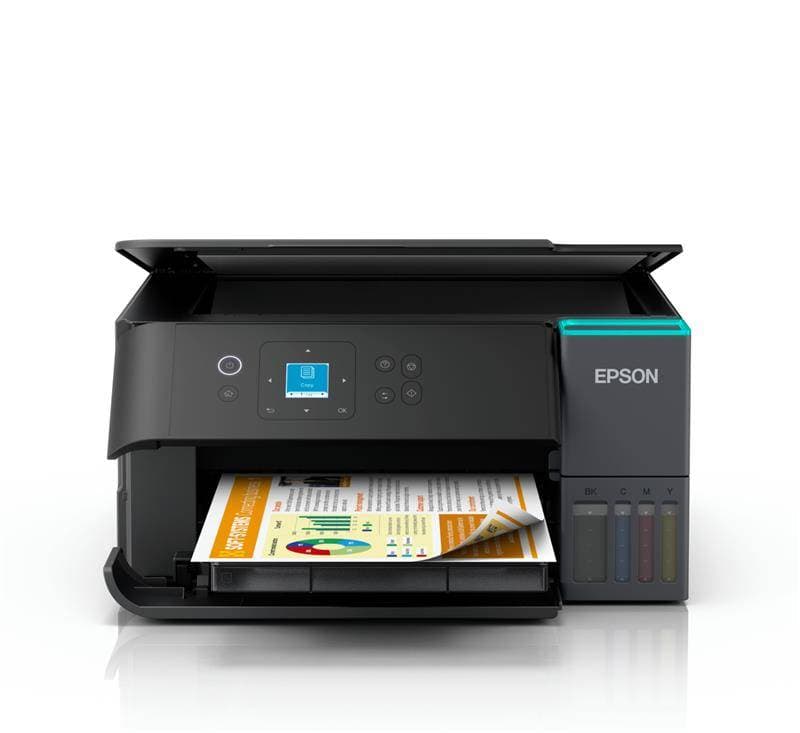 EPSON Impresora Multifuncional a color Wi-Fi y Duplex / Impresión EPSON Ecotank L4360 (C11CL41301)