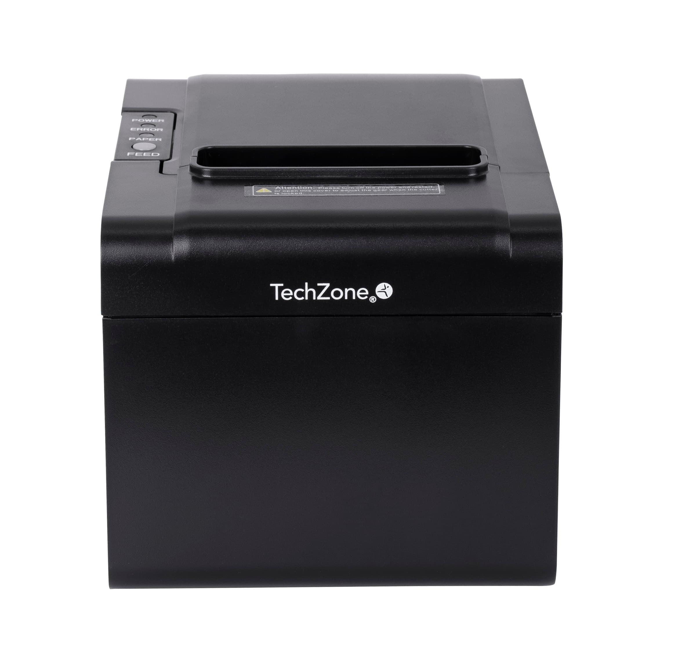 TECHZONE Impresora termica TechZone TZBE102 de 80mm, vel de 250mm/s, 203 DPI´s, USB-SERIAL-RJ45-RJ11, cortador automatico, 1 año de garantía