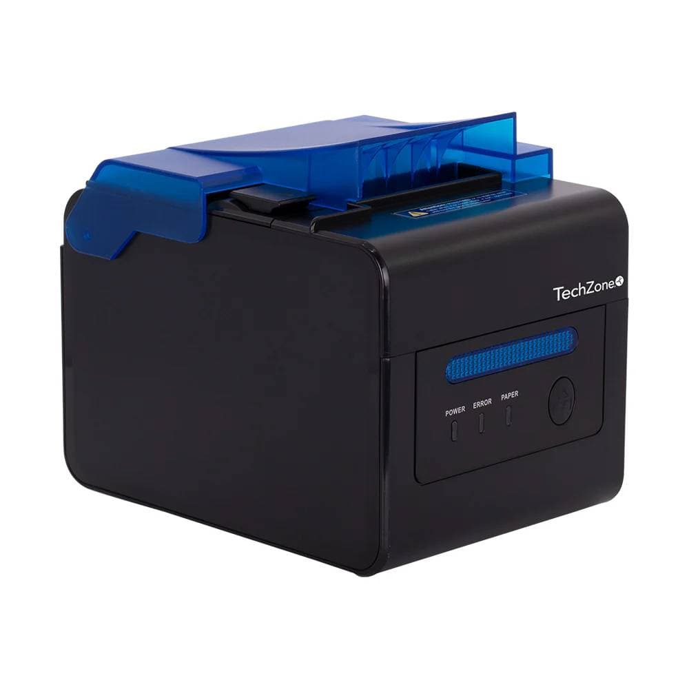 TECHZONE Impresora Térmica de cocina 80mm TECHZONE corte completoTZBE302E-C
