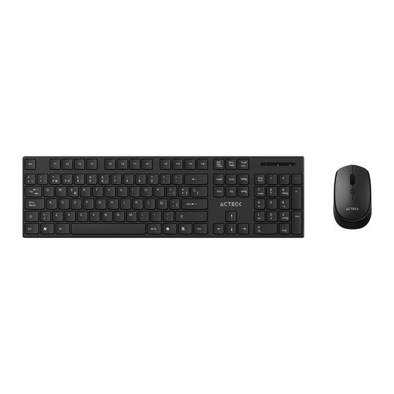 ACTECK Kit Teclado y Mouse Acteck CREATOR VANTAGE PRIME MK555 Teclado y Mouse Inalámbrico
