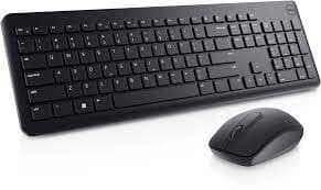 DELL Kit Teclado y Mouse DELL 580-AKCU, Español, Negro, 1000 PPP
