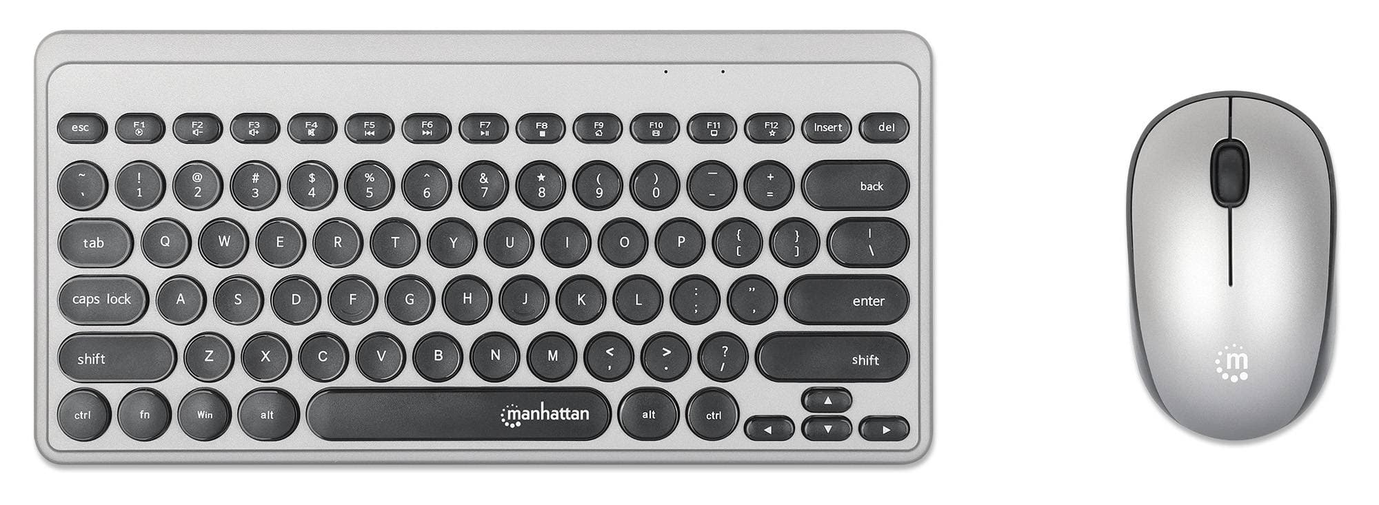 MANHATTAN 180795 Teclado yMouse Optico Inalambrico
