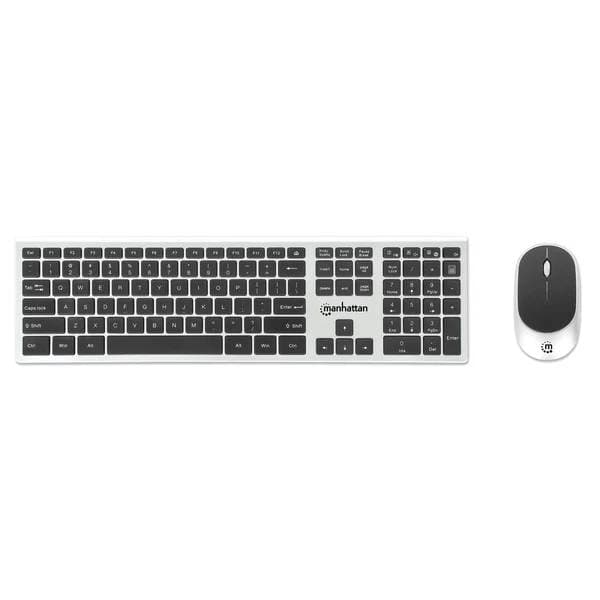 MANHATTAN 180788 TECLADO YMOUSE OPTICO INALAMBRICO