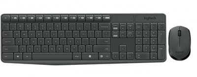 LOGITECH Kit de Teclado y Mouse LOGITECH , Negro, 10 m