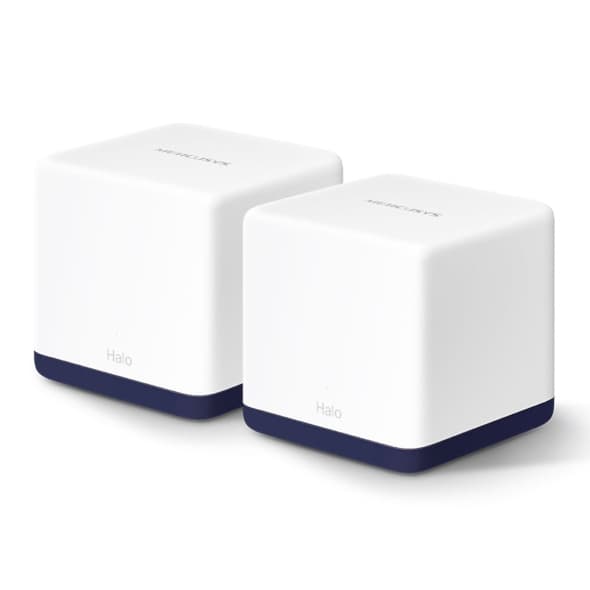 MERCUSYS SIST. WIFI PARA TODO EL HOGAR AC1900 HALO H50G(2-pack) CON DOBLE BANDA Y CONTROL DESDE LA APLICACIÓN