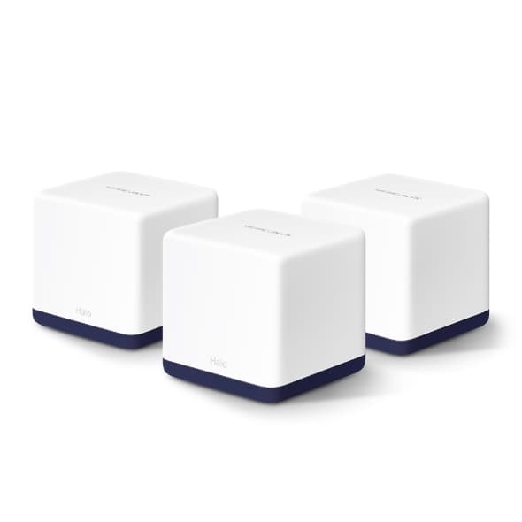 MERCUSYS SIST. WIFI PARA TODO EL HOGAR AC1900 HALO H50G(3-PACK) CON DOBLE BANDA Y CONTROL DESDE LA APLICACIÓN