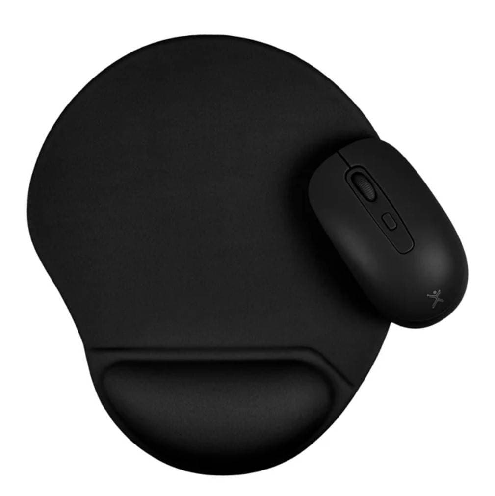 PERFECT CHOICE Kit de Mouse Inalámbrico Bluetooth y Tapete Bonet Color Negro| PERFECT CHOICE