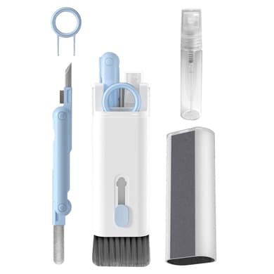 BROBOTIX KIT DE LIMPIEZA PARA AUDÍFONOS Y/O SMARTPHONES 7 EN 1, 6005989 BROBOTIX