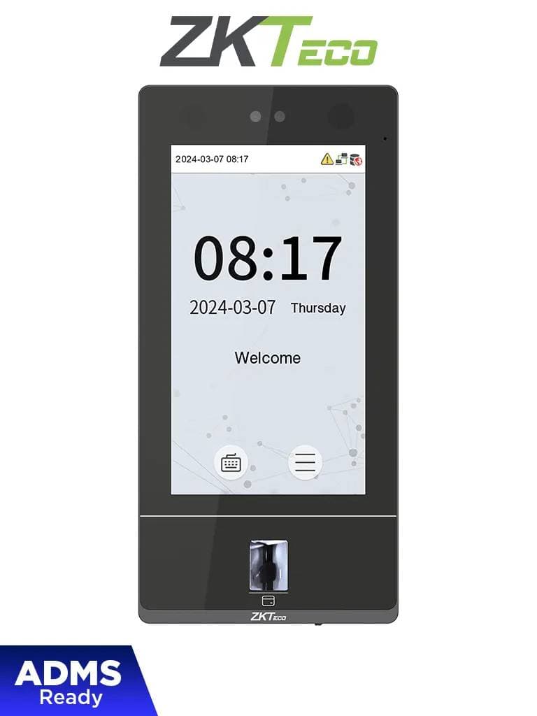 ZK TECO ZKTECO SenseFace 7A - acceso y asistencia para 10K rostros