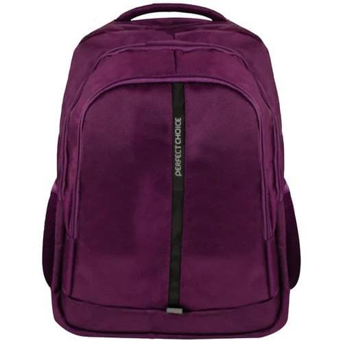 PERFECT CHOICE Mochila para Laptop 15-17 Pulgadas Material Resistente Essentials Pro Color Morado | PERFECT CHOICE