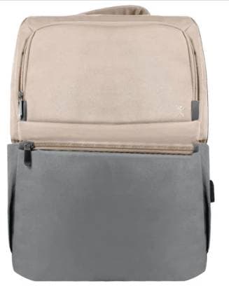 PERFECT CHOICE Mochila para Laptop 15.6 Pulgadas Material Resistente Sunset Color Taupe| PERFECT CHOICE