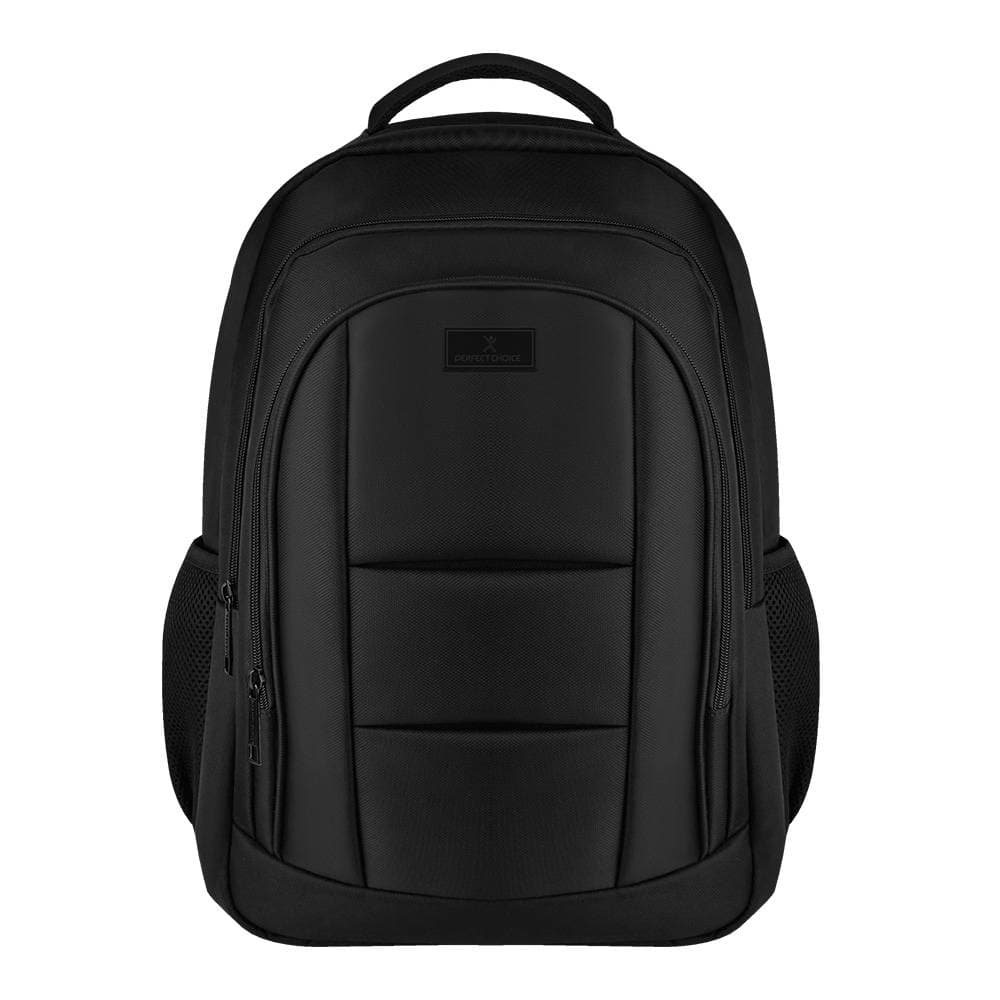 PERFECT CHOICE Mochila para Laptop 15.6 - 17 Pulgadas Ultraligera y Cómoda Comfort Color Negro | PERFECT CHOICE