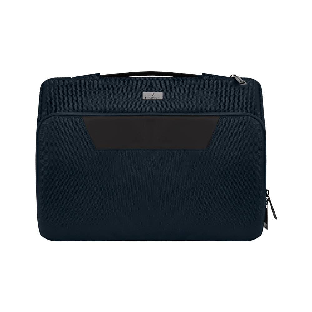 PERFECT CHOICE Portafolio para Laptop 15.6 Pulgadas con Interior Suave Silhouette Color Azul | PERFECT CHOICE