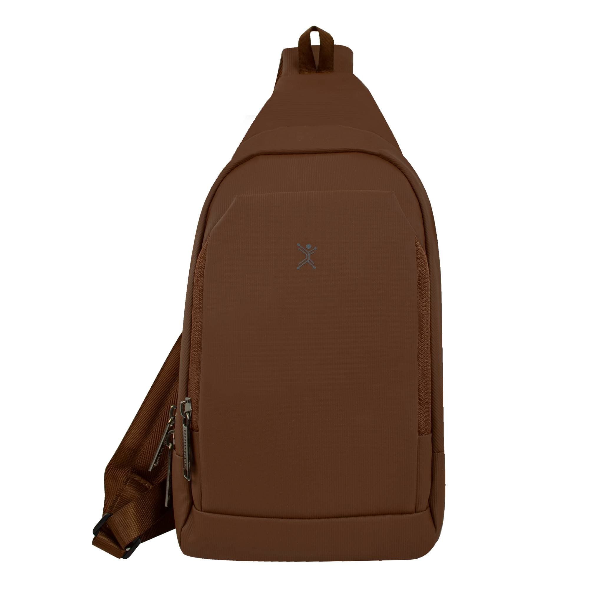 PERFECT CHOICE Bolso Crossbody cruzado ligero y acolchado Holdi Color Cafe | PERFECT CHOICE