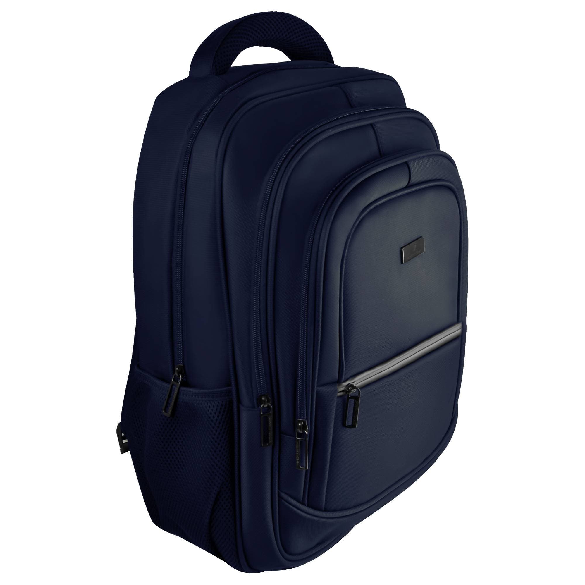 PERFECT CHOICE Mochila para laptop 15.6-17 Pulgadas Gran Capacidad Essentials Color Azul| PERFECT CHOICE