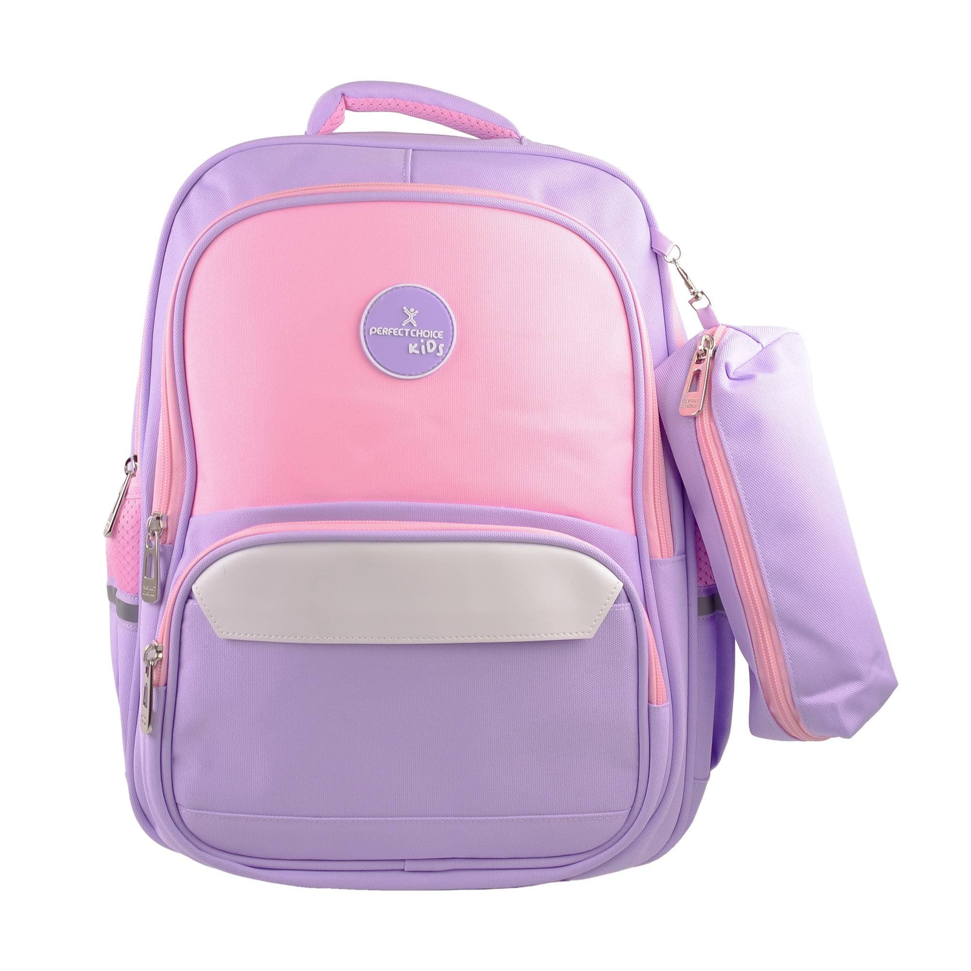PERFECT CHOICE PC-085249 Mochila Escolar Infantil Múltiples Compartimentos Modelo Bookery Color Purpura | PERFECT CHOICE