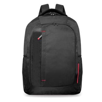 BROBOTIX Mochila hasta 17 pulgadas, UNIVERSITY, Backpack, varios compatimientos, organizador frontal, costuras/asas reforzadas, Negro, 6005637 BROBOTIX