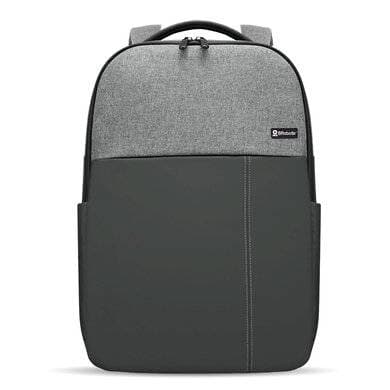 BROBOTIX Mochila 15.6 Pulgadas, Praga, Con Asa acolchada, Impermeable, Backpack, Gris, BROBOTIX 6007518