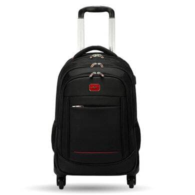 BROBOTIX MOCHILA BACKPACK 15 A 18 PULGADAS, ANTIRROBO CARRY ON (CON RUEDAS) PARA LAPTOP, NEGRO, 406245 BROBOTIX