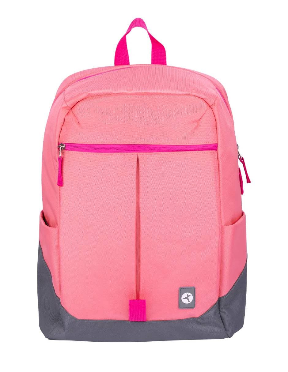 TECHZONE Backpack RAINBOW TZLBP26-R TECHZONE COLORS 16, color Rosa, 100% Poliester GARANTIA LIMITADA DE POR VIDA.