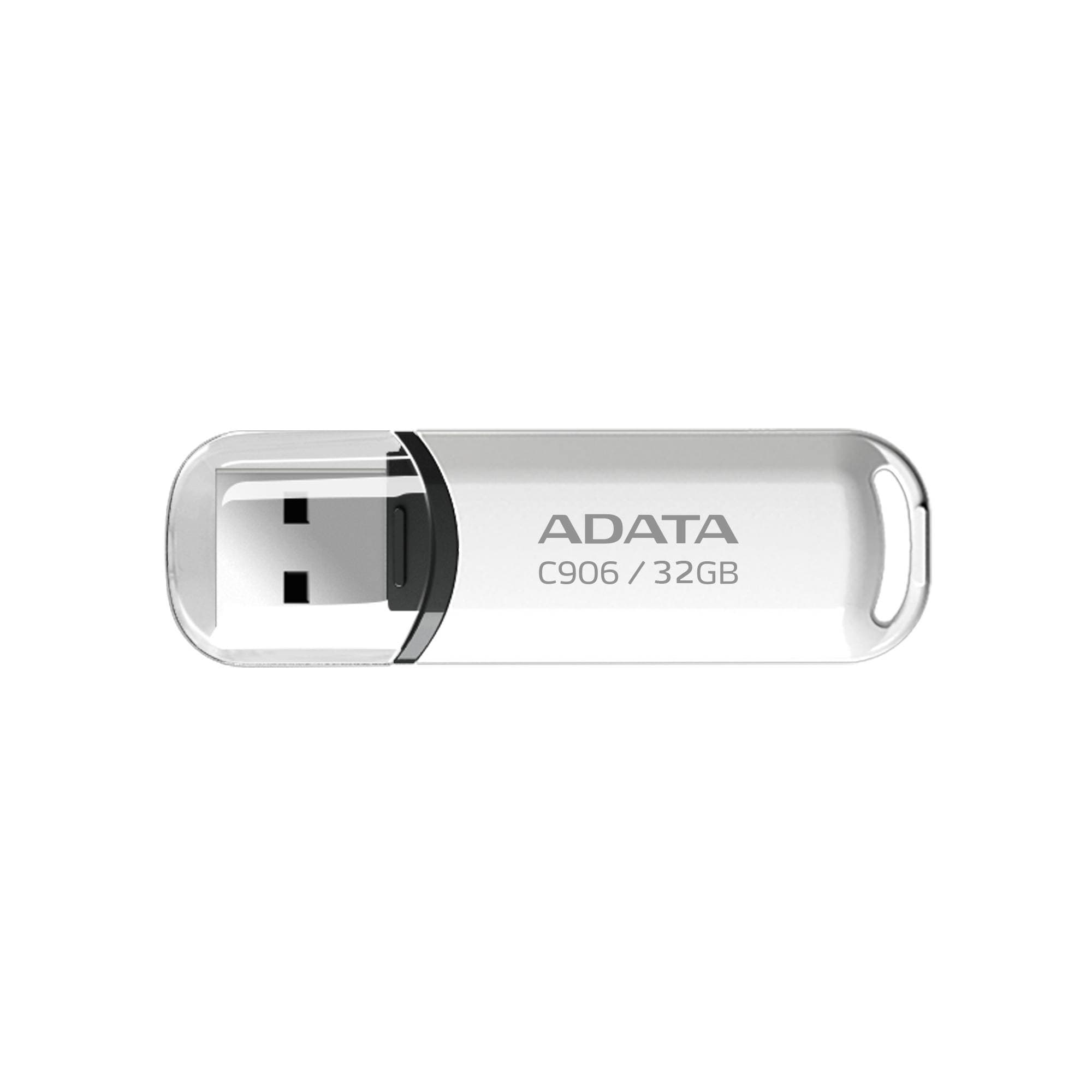 ADATA Memoria USB ADATA AC906-32G-RWH, Color blanco, 32 GB, USB
